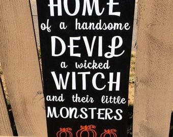 Unique witch is in sign related items | Etsy