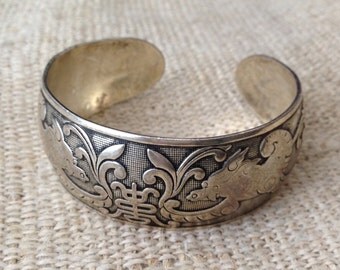 Vintage Nepali/ Tibetan Cuff Bracelet