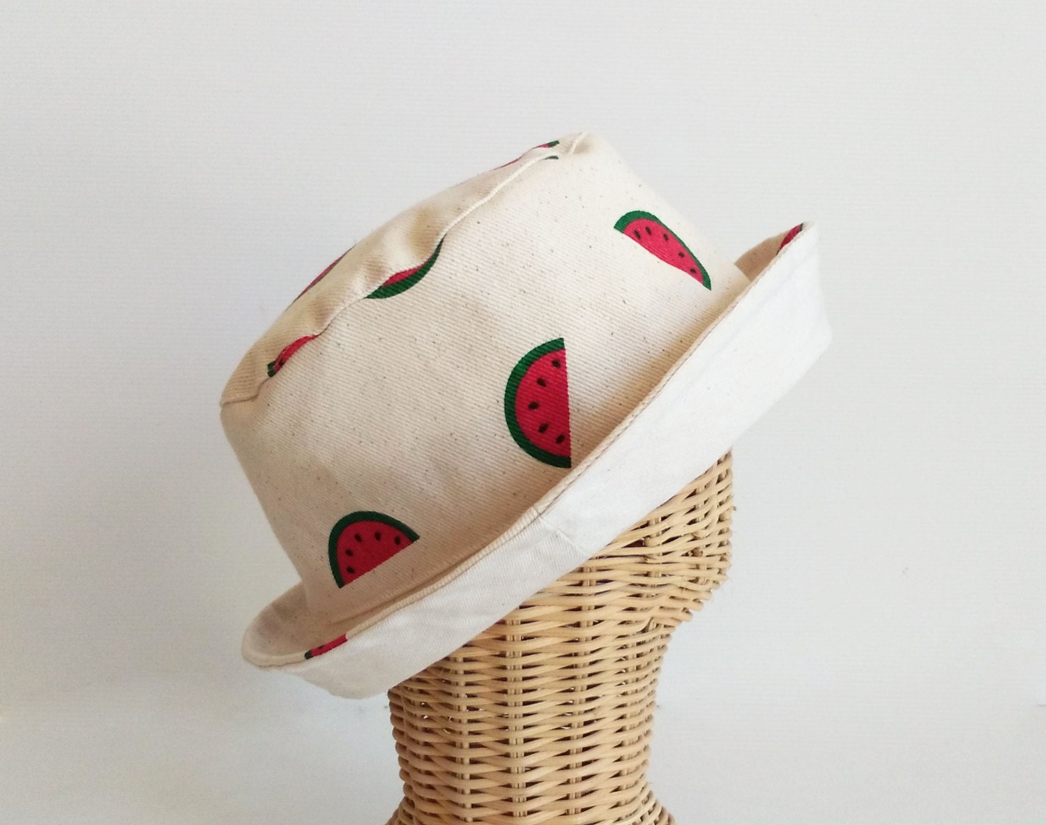 Watermelon Bucket hat Handmadesun