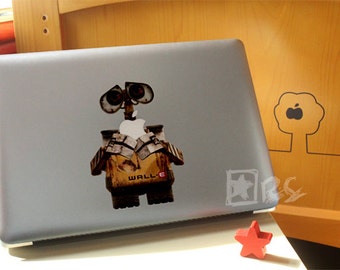 Mac book decal **Disney Wall-e**Macbook Pro Stickers/Mac Decal/Mac Sticker for Apple Laptop/Macbook Pro Air/iPad Air Mini
