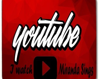 I Watch Miranda Sings Beverage coaster