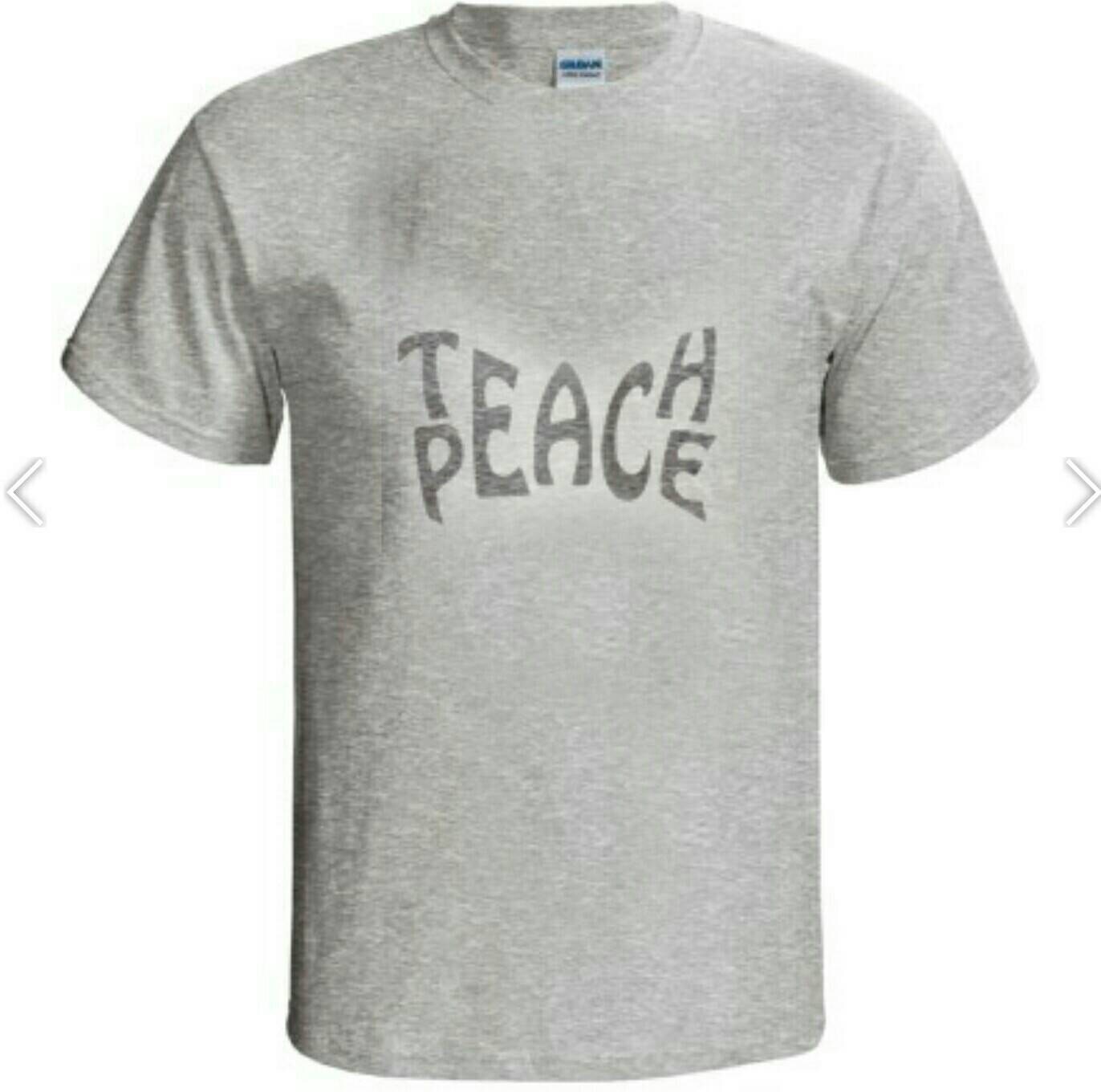 teach peace t shirt