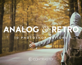 Analog & Retro Photoshop Actions