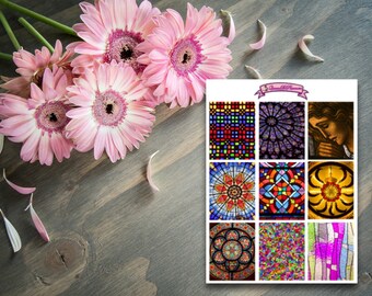 World Famous Stained Glass Collection Full Size Boxes {Qty. 9} SKU 242