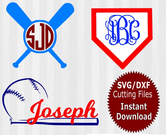 Download Baseball monogram frames softball monogram by 5MonkeysClipart