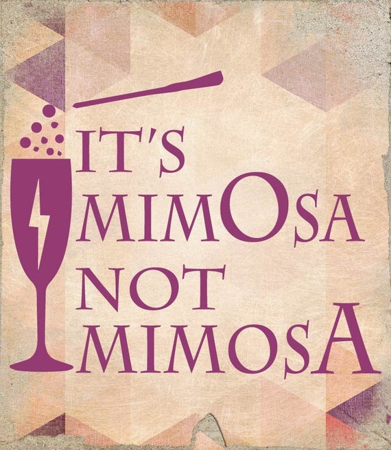 Download It's Mimosa Not Mimosa SVG