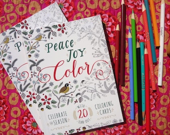 Seasons Coloring Etsy