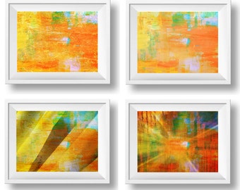 SALE Abstract Modern Art Painting With Three by MyBlessedkreations