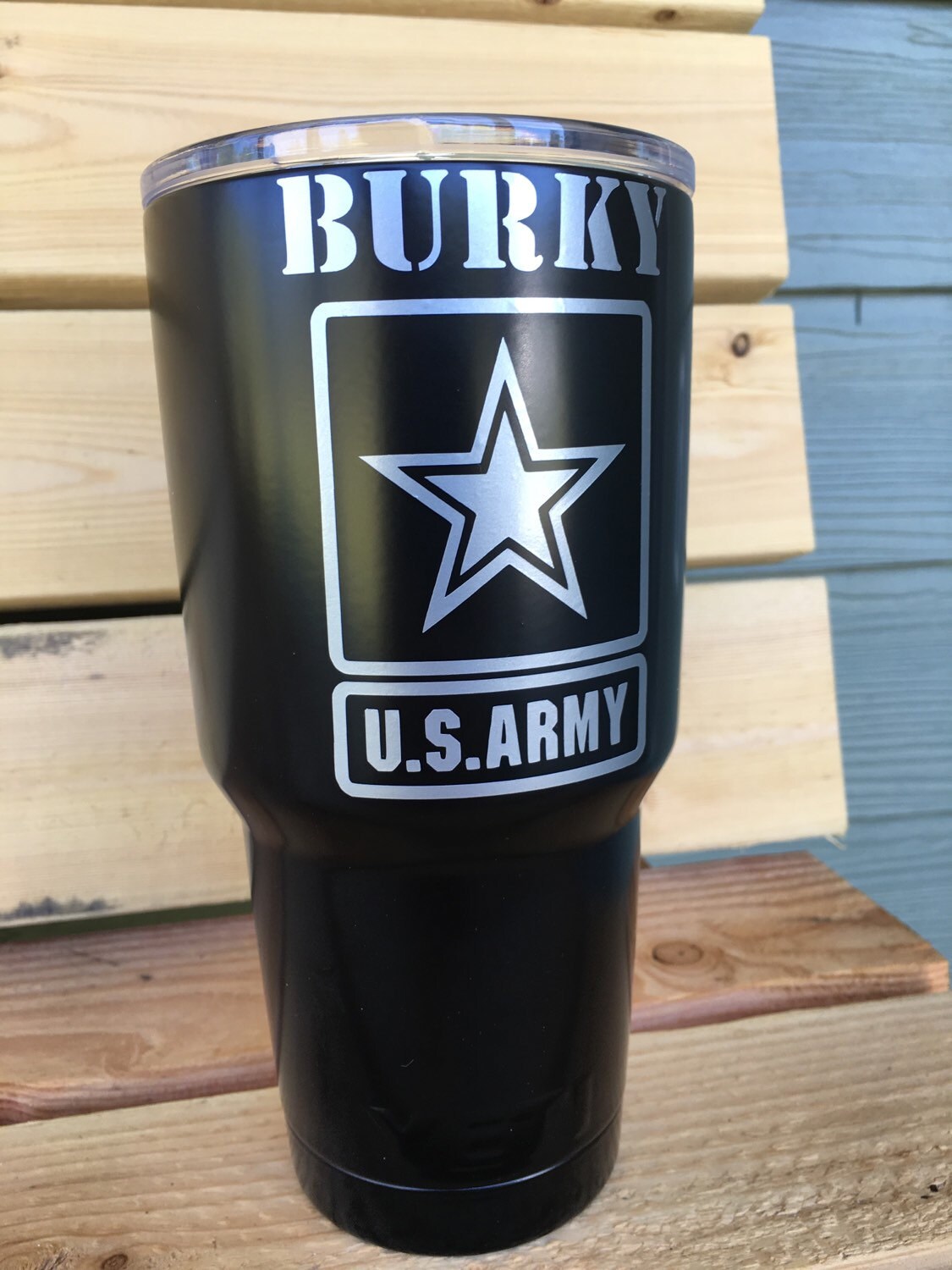 Army Powder Coated Yeti Rambler// Yeti Rambler// Army Yeti