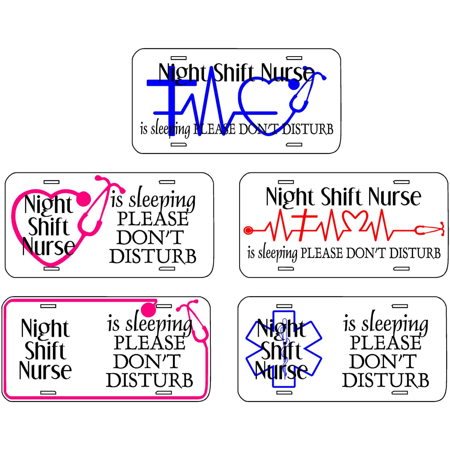 12inx6in Do Not Disturb Door Signs for sleeping Night Shift