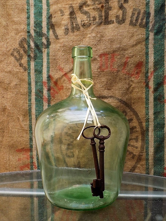 6 Damigiane Vetro Da 5 Litri - Con Chiusura A Pressione, Per Liquori E Acquavite - Foto 2