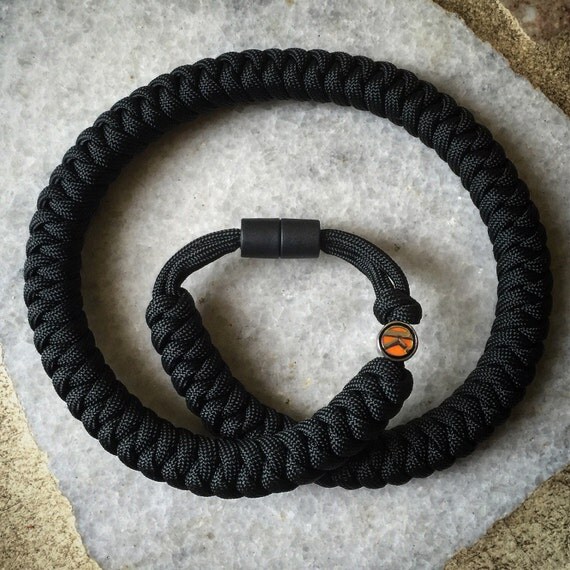 550 Paracord Snake Knot Survival Necklace