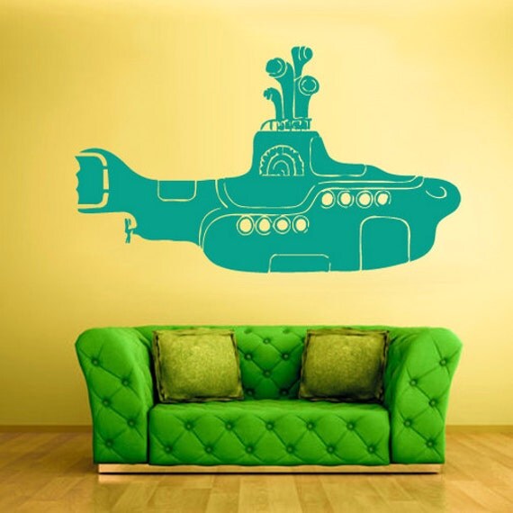 submarine wall decal submarine wall decor submarine wall