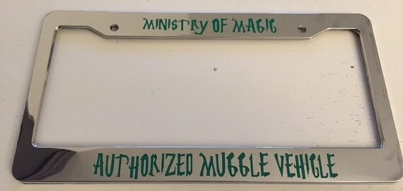 Ministry Of Magic Authorized Muggle Vehicle Chrome with