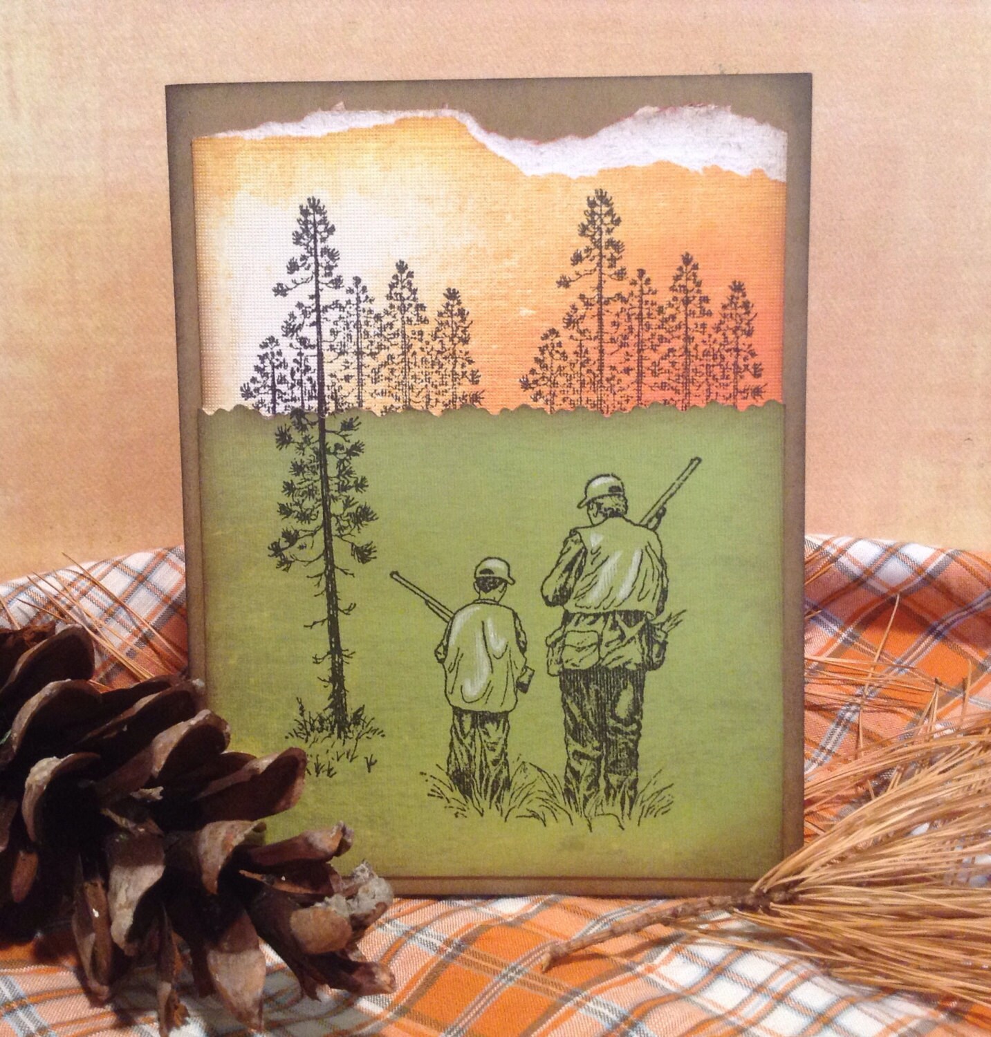 Hunting Birthday Card Outdoorsman Sportsman Hunting Card