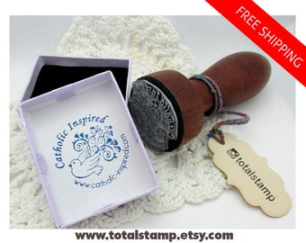 Custom Rubber Stamp - Etsy Logo - Wedding - Business Card Stamp - Custom Business Stamp - Any Image Stamp