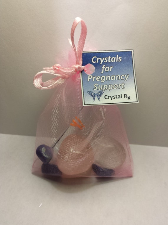 Crystals for Pregnancy Support by CrystalRx on Etsy