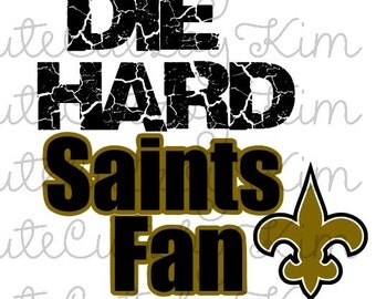 Die Hard Saints Fan SVG file