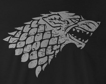 Game of Thrones Shirt, Game of Thrones Stark Tee, Game of Thrones Stark T-Shirt, Game of Thrones Stark logo, Game of Thrones Stark Tees