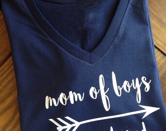 Boy mom tshirt, mom of boys tee, boymom tee, mom of boys shirt, mom shirt