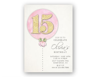 Invitation For 15 Years Old 2