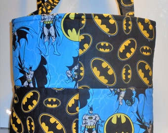 DC Comics Batman Diaper Bag Tote, Batman tote, Batman purse, DC Comics Batman Baby Bag, Comic book Superhero Baby Bag, Diaper Bag, Tote