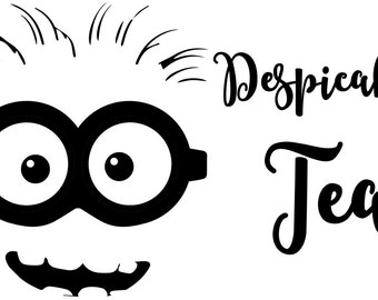 minion face svg Etsy svg Minion