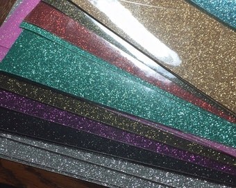 Glitter HTV, Heat transfer vinyl Glitter, Iron on glitter, non shed glitter,