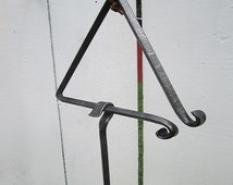 cast iron triangle bird bell