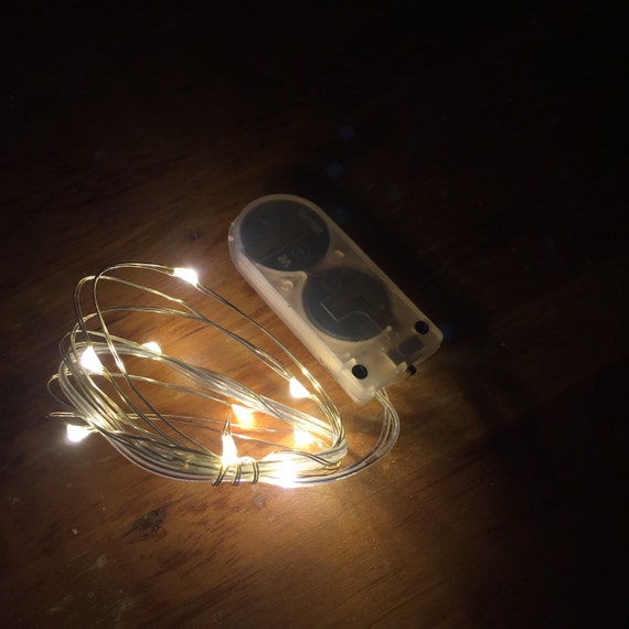 5 LED String Lights, Wedding Lights, Wedding Centerpiece, fairy lights, vintage lights, wedding ...