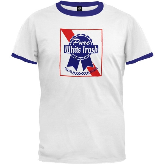 white trash tshirt