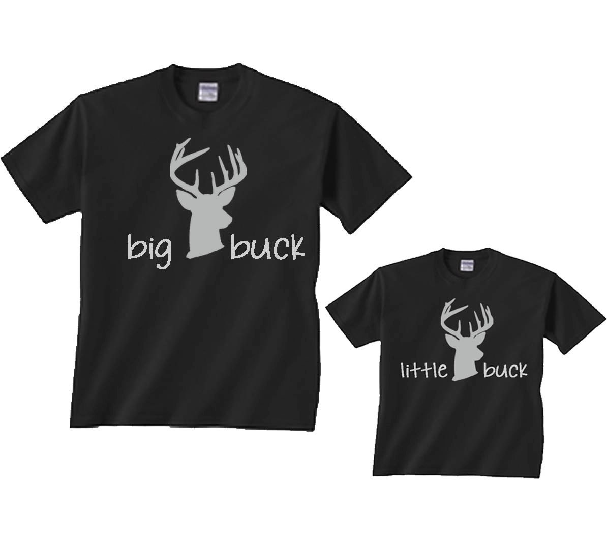 Download Father Son Matching Big Buck & Little Buck T-shirts Each
