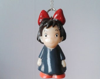 3D pendant necklace. Anime. Kiki's Delivery Service. Brand New. Handmade.