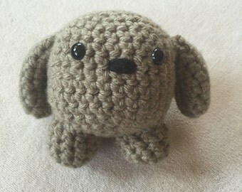 Small Stuffed Dog, Stuffed Animal Ball, Stuffed Puppy, Crochet Puppy, Crochet Dog, Little Stuffed Puppy, Cute Stuffed Puppy, Plush Dog,Puppy