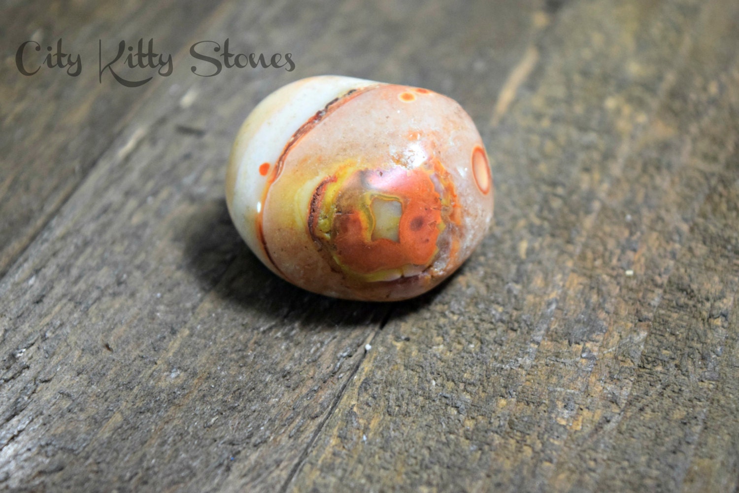 Apricot Agate Gemstone Mineral Collectors Specimen Large