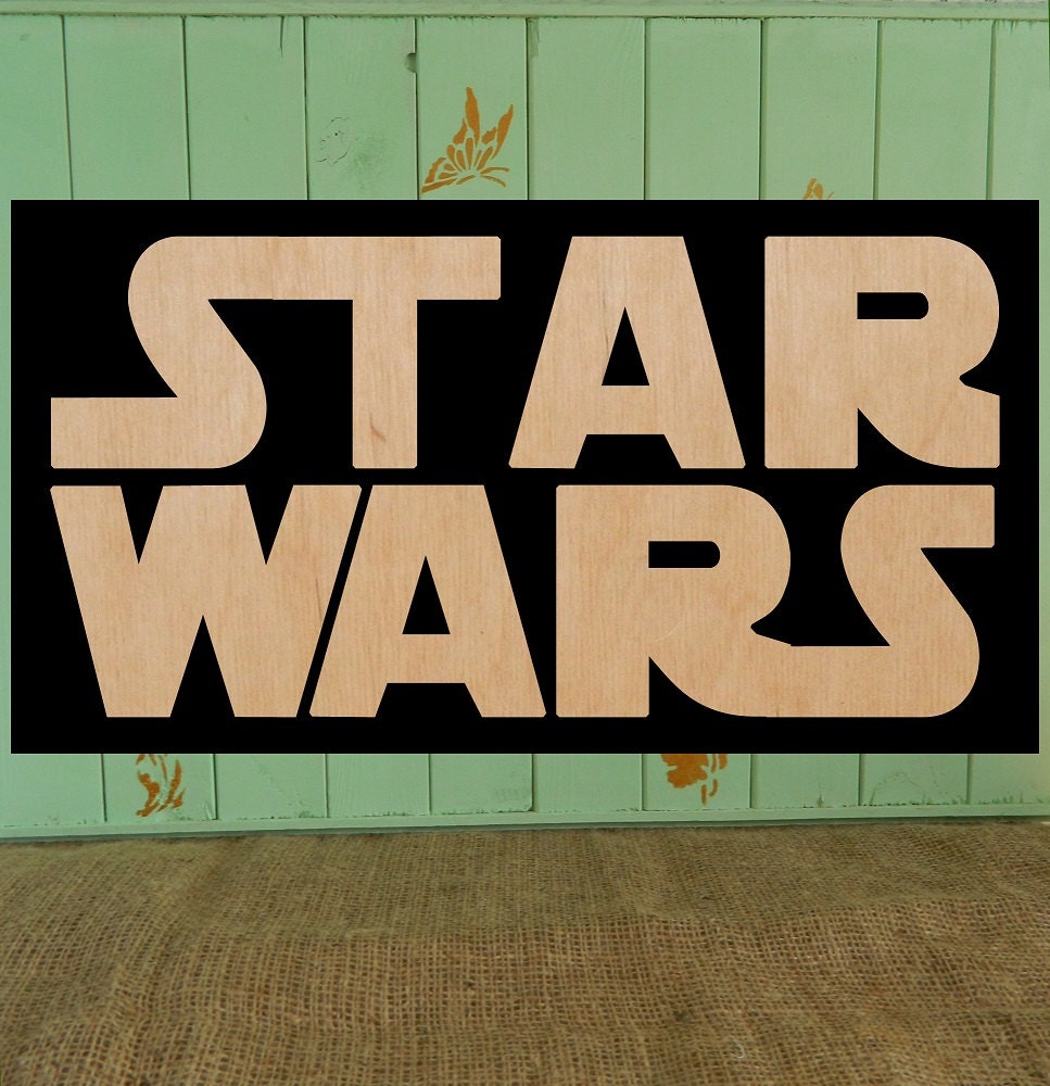 STAR WARS name sign_Wooden sign_Nursery Name by ErdraWood on Etsy