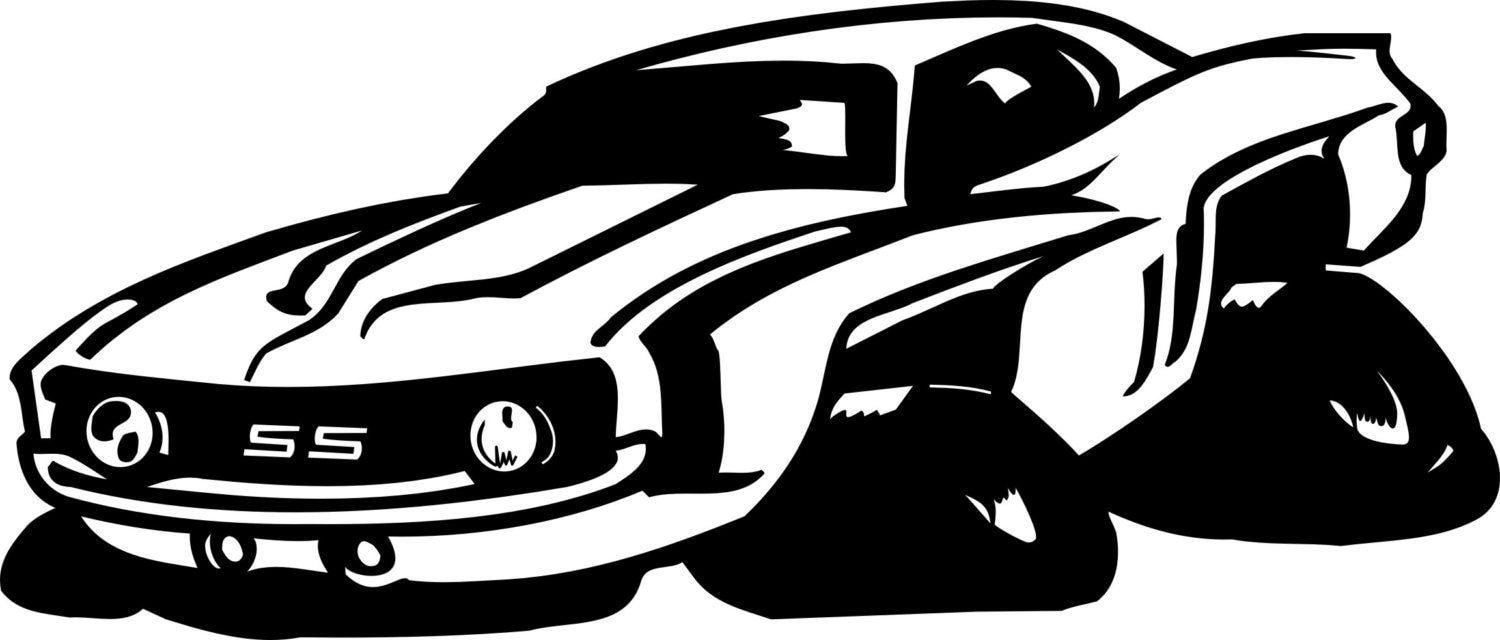 Download Muscle car Svg file cricut silhouette