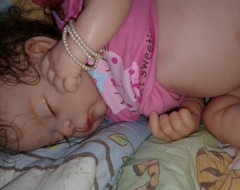 Reborn baby girl Penny or boy if you choose.,(custom baby not yet made_ waiting list til jan)
