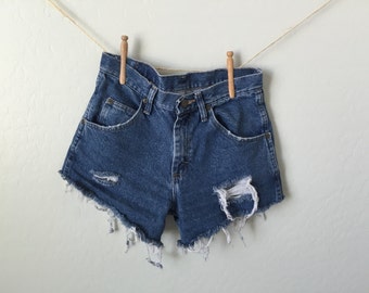 Items similar to MYSTERY SHORTS // Vintage Levi's 501 Button Fly Cut ...