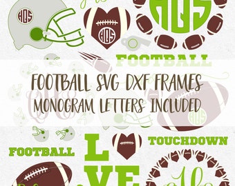 Football Svg Football Mom Svg Football Designs Svg Football Monogram Svg Football Helmet svg fall svg monogram frames svg monogram font