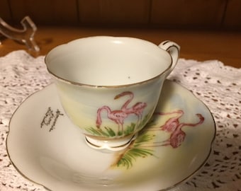 Souvenir Tea Cup & Saucer from Florida