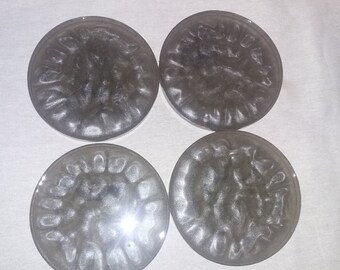 Set of 4 Colorful Coasters