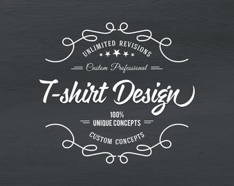 T-Shirt Design, Custom T-Shirt Design, T-Shirt Gift Family, Friends, Company,Hand Lettered, Silhouette, Calligraphy, Mom T-shirt Design