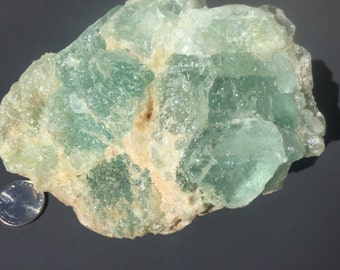 Raw green fluorite | Etsy