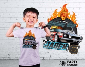 Hot Wheels Birthday shirt, Hot Wheels shirt transfer, Hot Wheels Party, Iron on, Hot Wheels DIY, Wheels on Fire