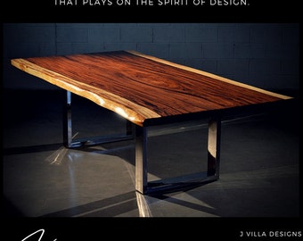 Exotic wood table | Etsy