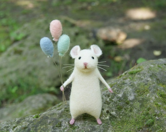 Resultado de imagen de ratón blanco lindo