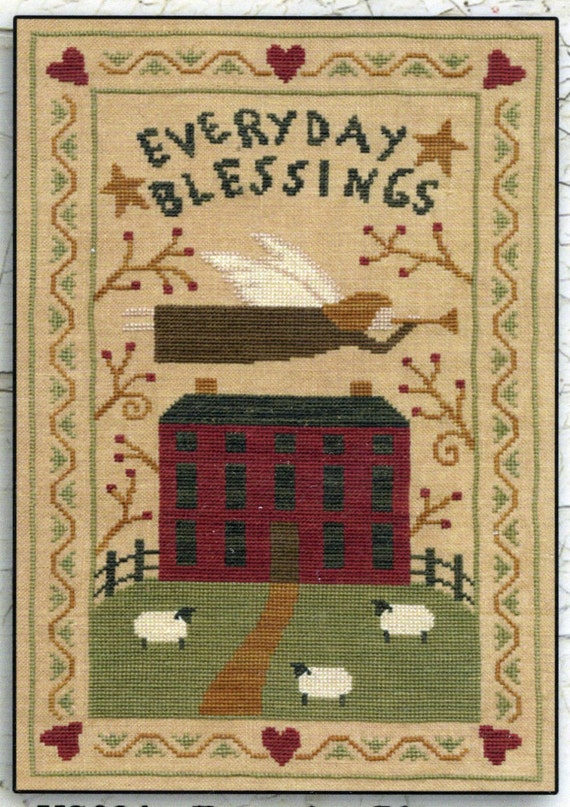 Everyday Blessings by Teresa Kogut Counted Cross Stitch Pattern/Chart