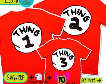 thing 1 and thing 2 stickers printable iron on transfer designs Receive Microsoft Word editable SVG PDF PNG images instantly