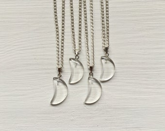 moon crystal necklace